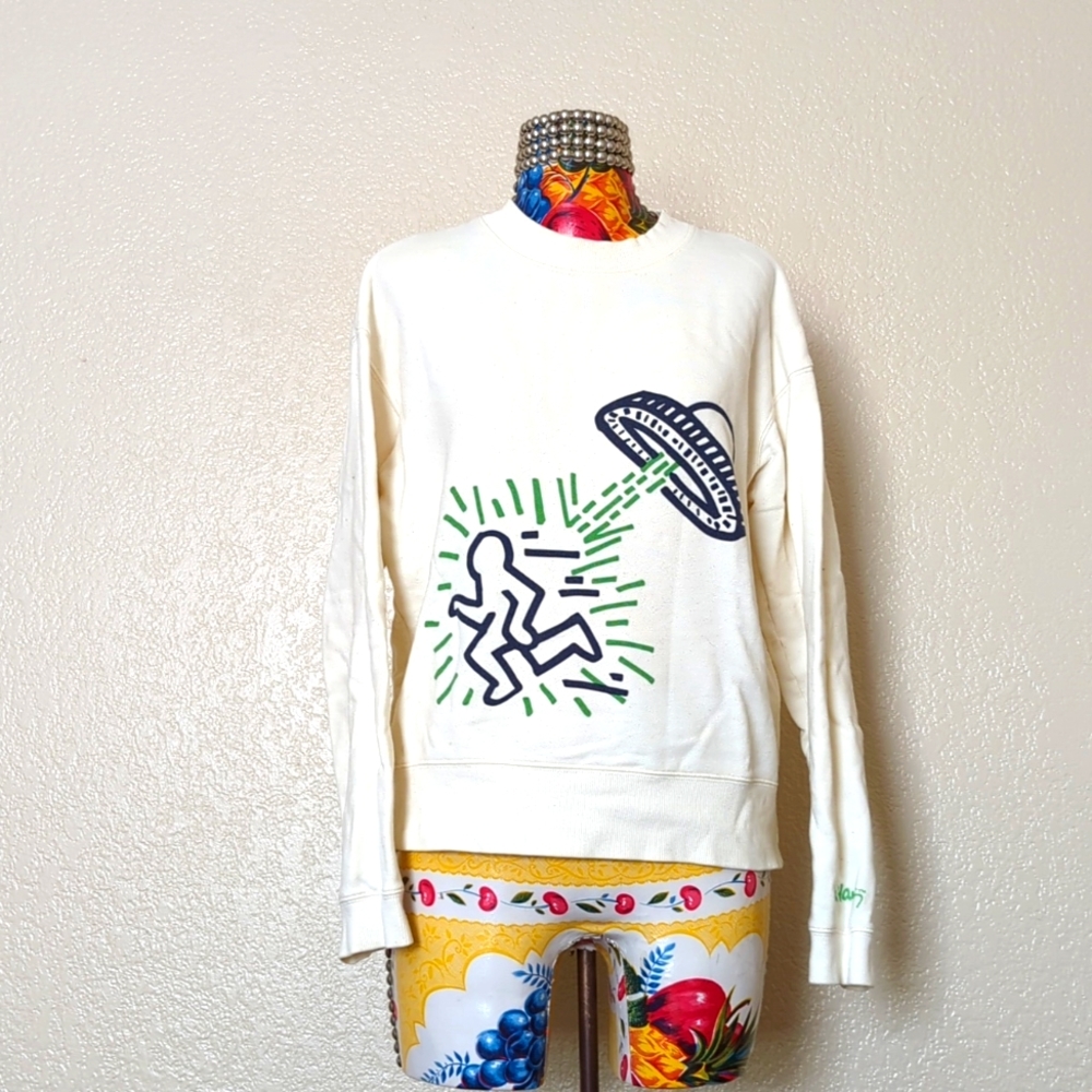 Sprz NY (Uniqlo) x Keith Haring UFO sweatshirt